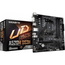 Placa de baza Gigabyte A520M DS3H Socket AM4 DDR4 Placa de baza Gigabyte A520M DS3H Socket AM4 DDR4